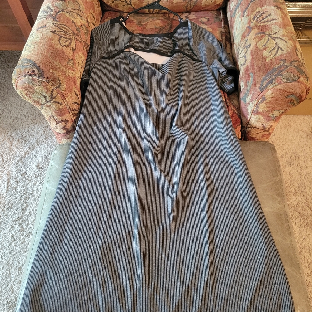Dress, scoop neck, avenue, 14/16